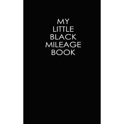 My Little Black Mileage Book