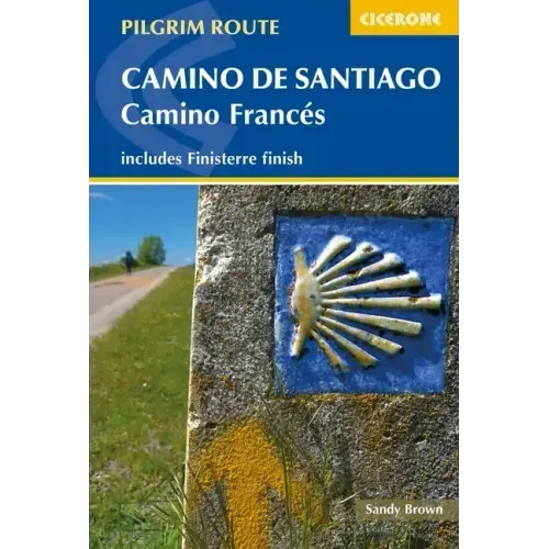 Camino de Santiago - Camino Francés: Guide with Map Book