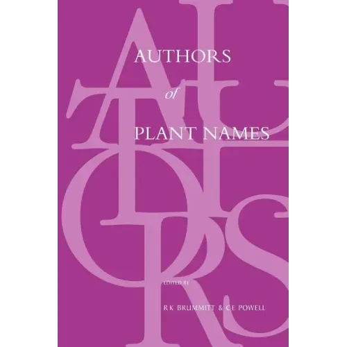 Authors of Plant Names