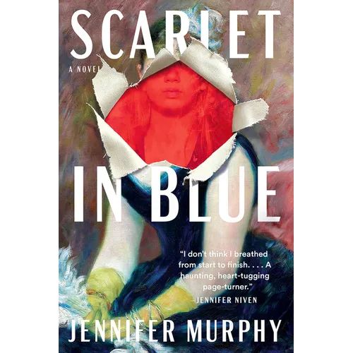 Scarlet in Blue