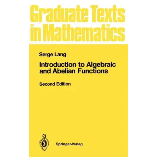 Introduction to Algebraic and Abelian Functions