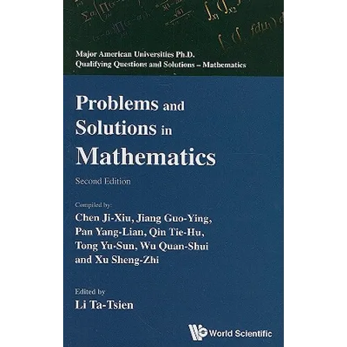 Prob & Soln in Mathematics 2ed