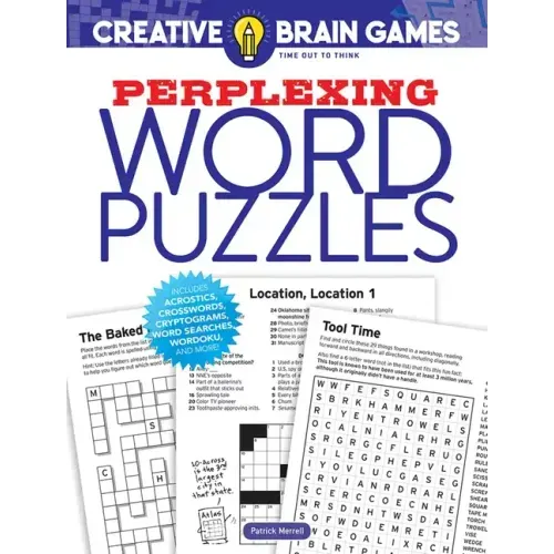 Creative Brain Games Perplexing Word Puzzles