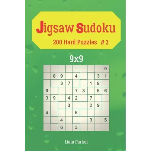 Jigsaw Sudoku - 200 Hard Puzzles 9x9 vol.3