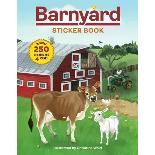 Barnyard Sticker Book: Includes 250 Stickers and 4 Scenes