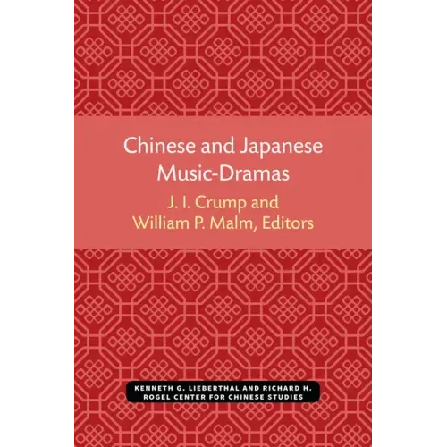 Chinese and Japanese Music-Dramas