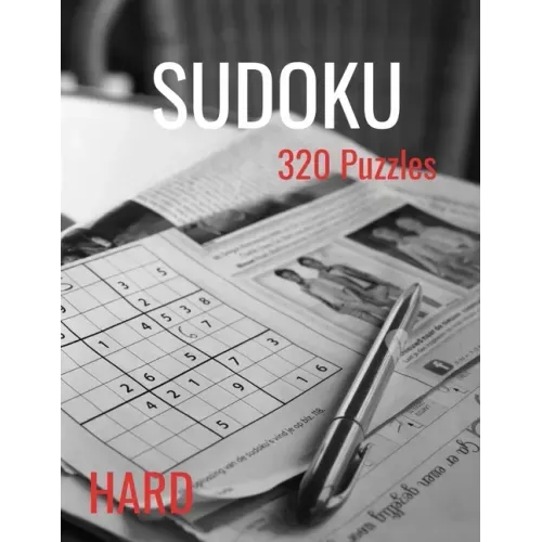 Soduko Puzzle Book: Hard Difficulty