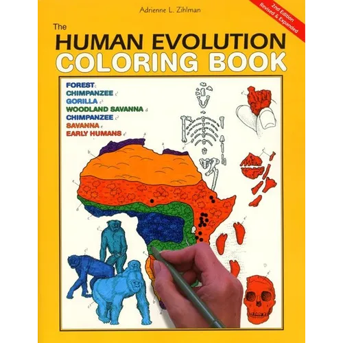 The Human Evolution Coloring Book: A Coloring Book