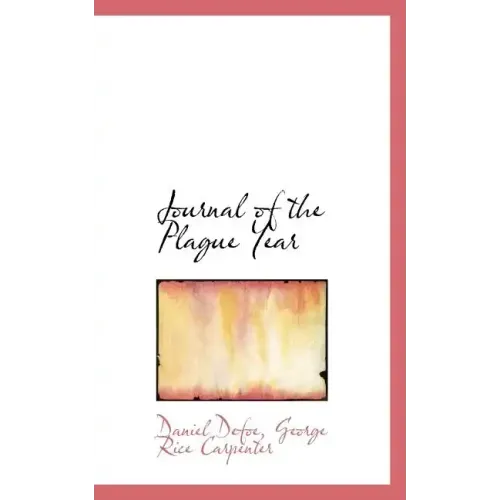 Journal of the Plague Year