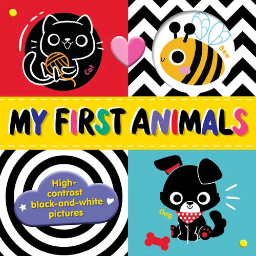 My First Animals: High-Contrast Black-And-White Pictures