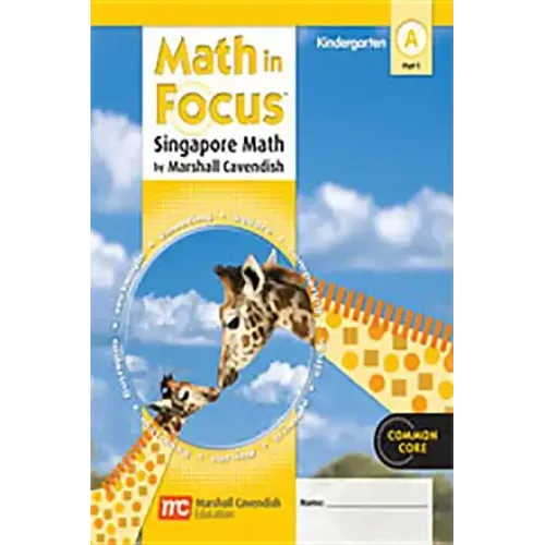 Student Edition, Book a Part 1 Grade K 2012