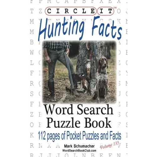 Circle It, Hunting Facts, Word Search, Puzzle Book