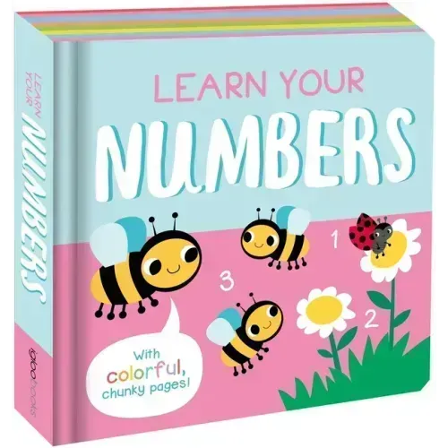 Learn Your Numbers: With Colorful Chunk Pages - Numbers & Counting Fun for Toddlers