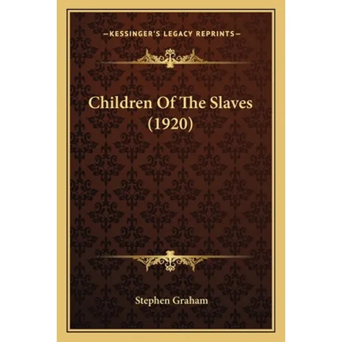 Children Of The Slaves (1920)