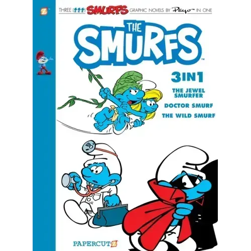 Smurfs 3-In-1 #7: Collecting the Jewel Smurfer, Doctor Smurf, and the Wild Smurf