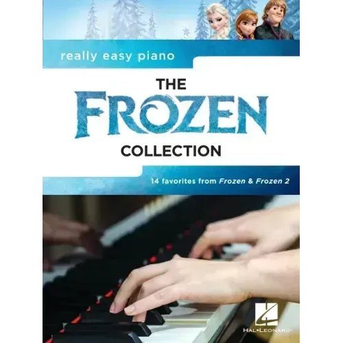 Really Easy Piano: The Frozen Collection - 14 Favorites from Frozen and Frozen 2 with Lyrics