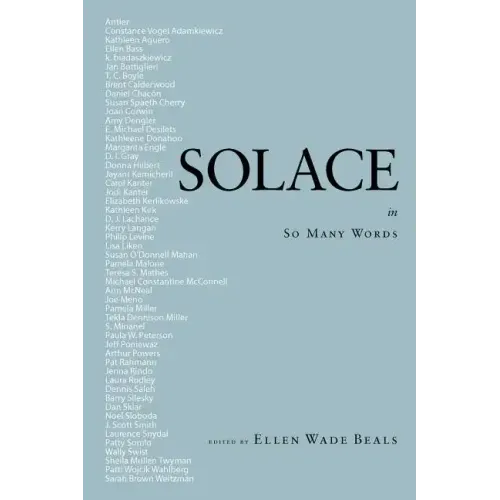 Solace in So Many Words