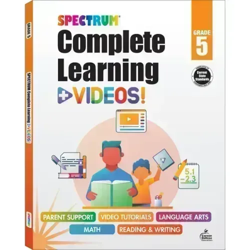 Spectrum Complete Learning + Videos Workbook: Volume 70
