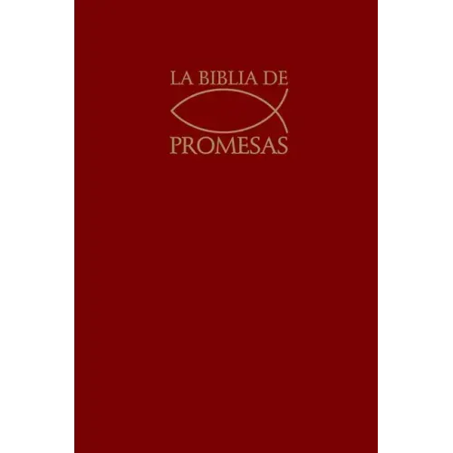 Biblia de Promesas Reina Valera 1960 / Económica / Rústica / Color Vino // Spanish Promise Bible Rvr 1960 / Economy / Paperback / Burgundy