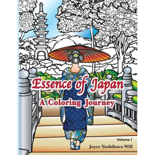Essence of Japan: A Coloring Journey