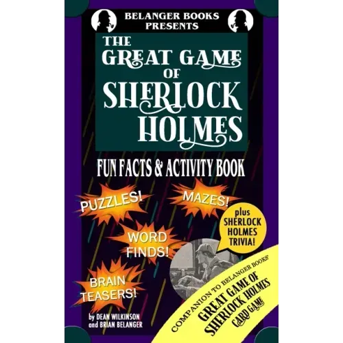 The Great Game of Sherlock Holmes Fun Facts & Activity Book