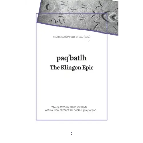 paq'batlh: The Klingon Epic