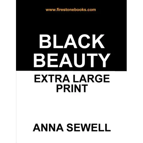 Black Beauty: Extra Large Print