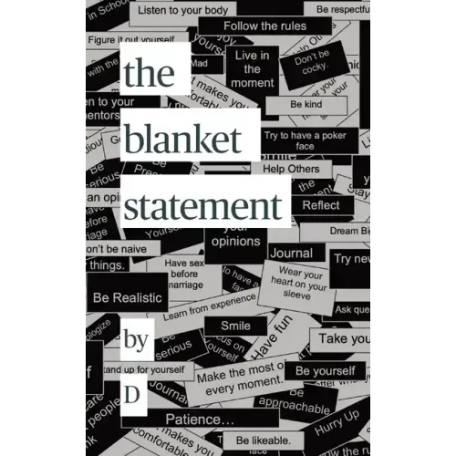 The blanket statement