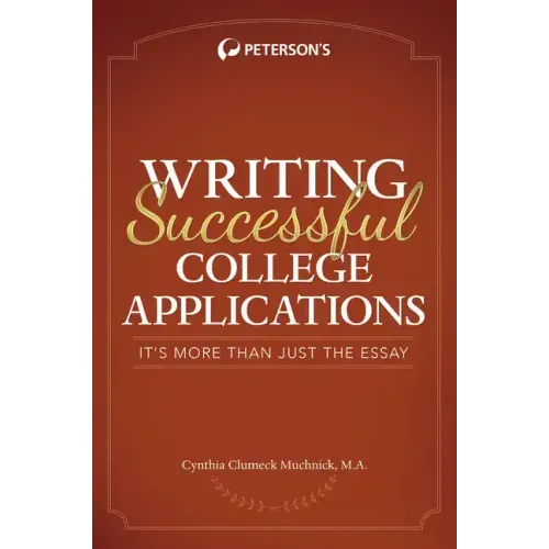 Writing Successful College Applications