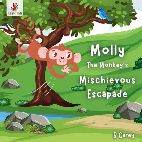 Molly the Monkey's Mischievous Escapade: A wordless picture book of jungle fun, where every twist brings a new surprise! Itz for Kidz - Paperback