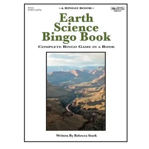 Earth Science Bingo Book: Complete Bingo Game In A Book
