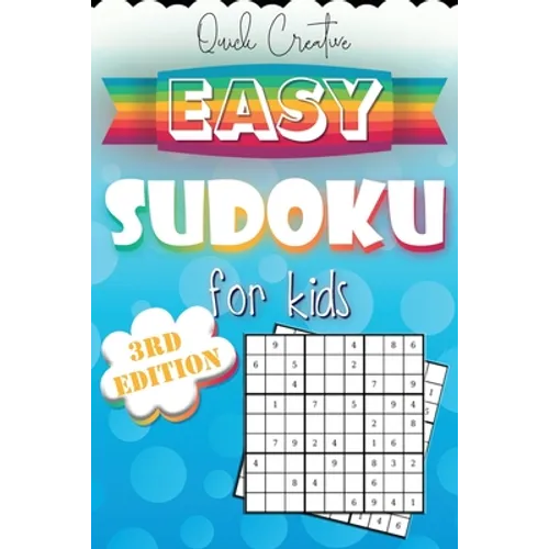 Easy Sudoku For Kids 3rd Edition: Sudoku Puzzle Book Including 330 EASY Sudoku Puzzles with Solutions, Great Gift for Beginners or Kids