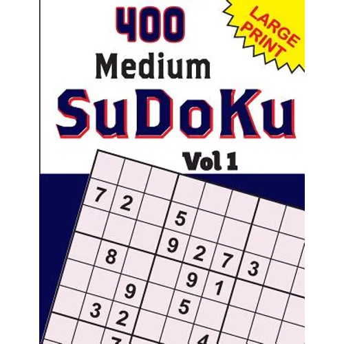 400 Medium SuDoKu Vol 1