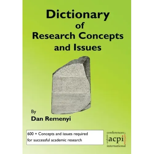 A Dictionary of Research Terms and Issues