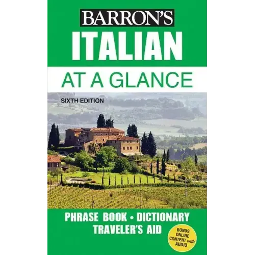 Italian at a Glance: Foreign Language Phrasebook & Dictionary