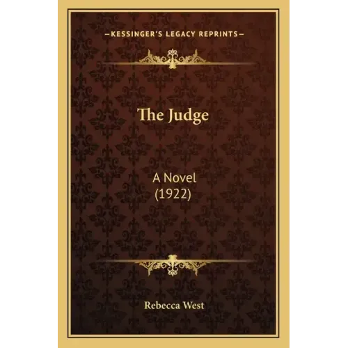 The Judge: A Novel (1922)