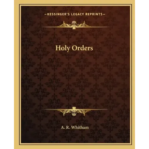 Holy Orders