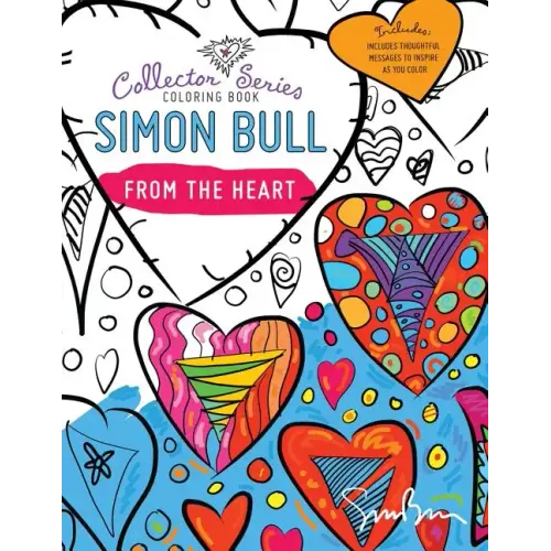 Simon Bull Coloring Book: From The Heart