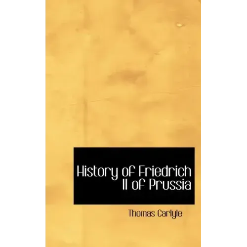 History of Friedrich II of Prussia