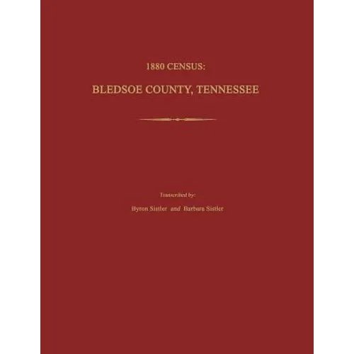 1880 Census, Bledsoe County, Tennessee