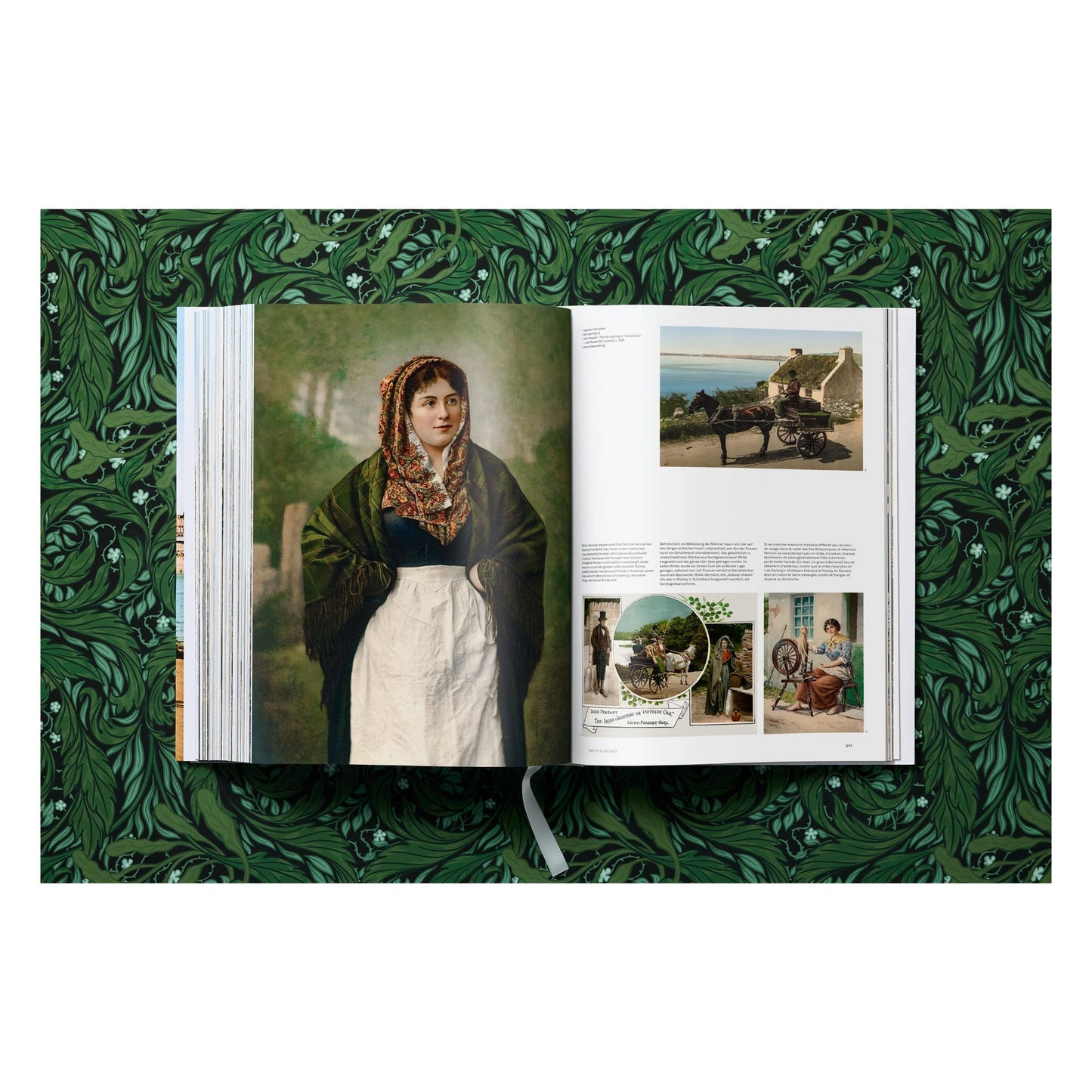 British Isles 1900. A Portrait in Colour (German, French, English) Book