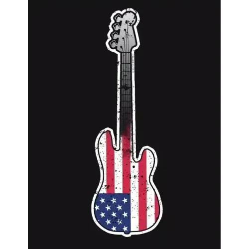 Bass Guitar Tablature EADG Bass Guitar Pick Bassist Guitar Gift Idea