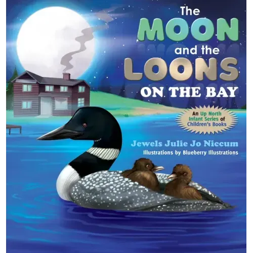 The Moon and the Loons on the Bay