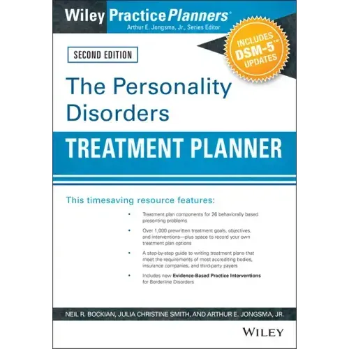 The Personality Disorders Treatment Planner: Includes Dsm-5 Updates