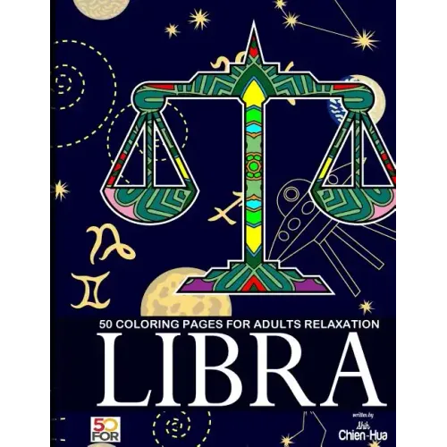 Libra 50 Coloring Pages For Adults Relaxation