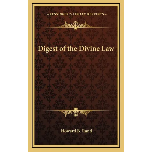 Digest of the Divine Law