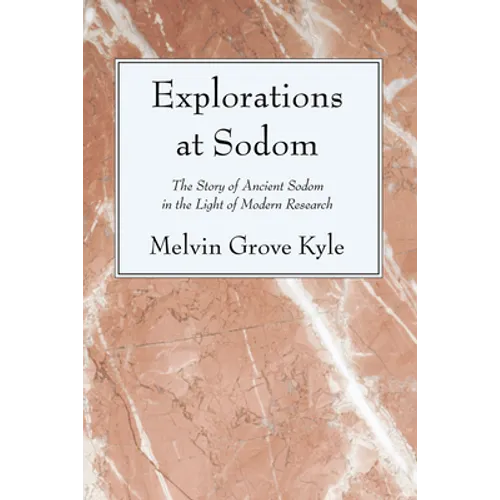 Explorations at Sodom