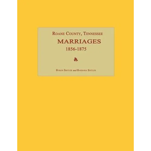 Roane County, Tennessee, Marriages 1856-1875