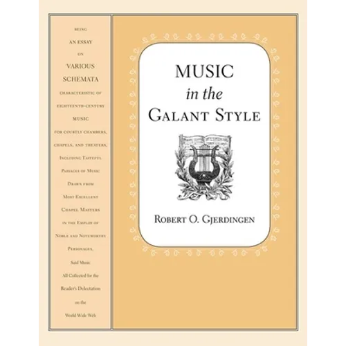 Music in the Galant Style
