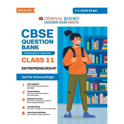 Oswaal CBSE Question Bank Class 11 Entrepreneurship, Chapterwise and Topicwise Solved Papers For 2025 Exams